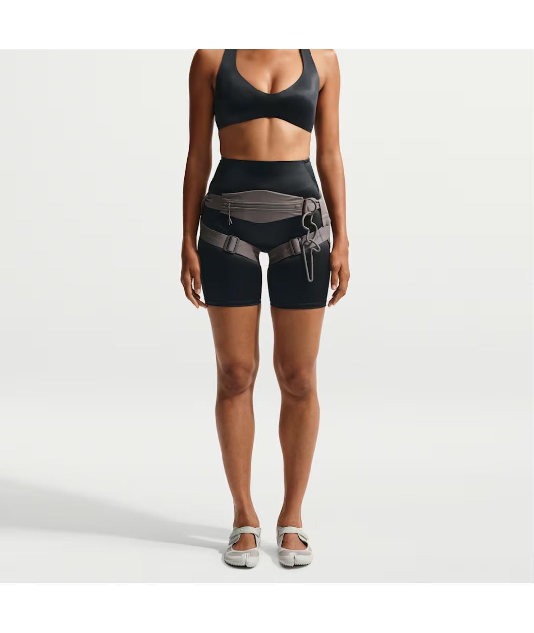 NIKE Черные спортивные брюки и шорты, фото 2