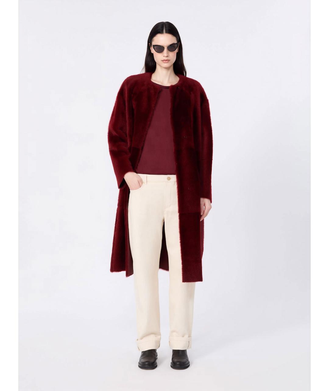 'S MAX MARA Бежевые хлопковые прямые джинсы, фото 2
