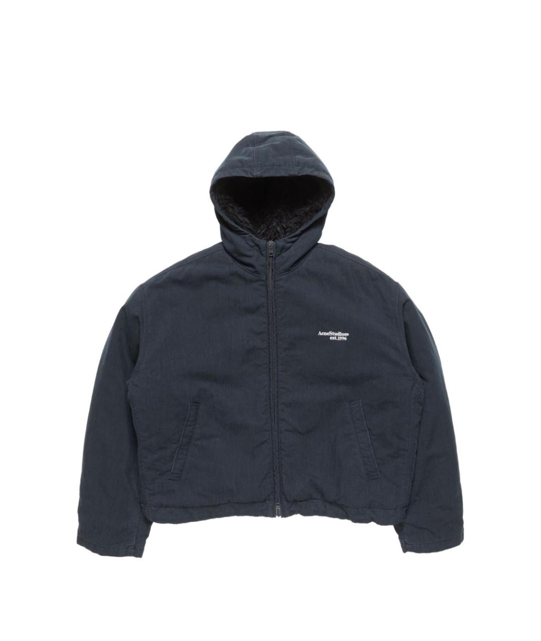 ACNE STUDIOS Темно-синяя куртка, фото 7