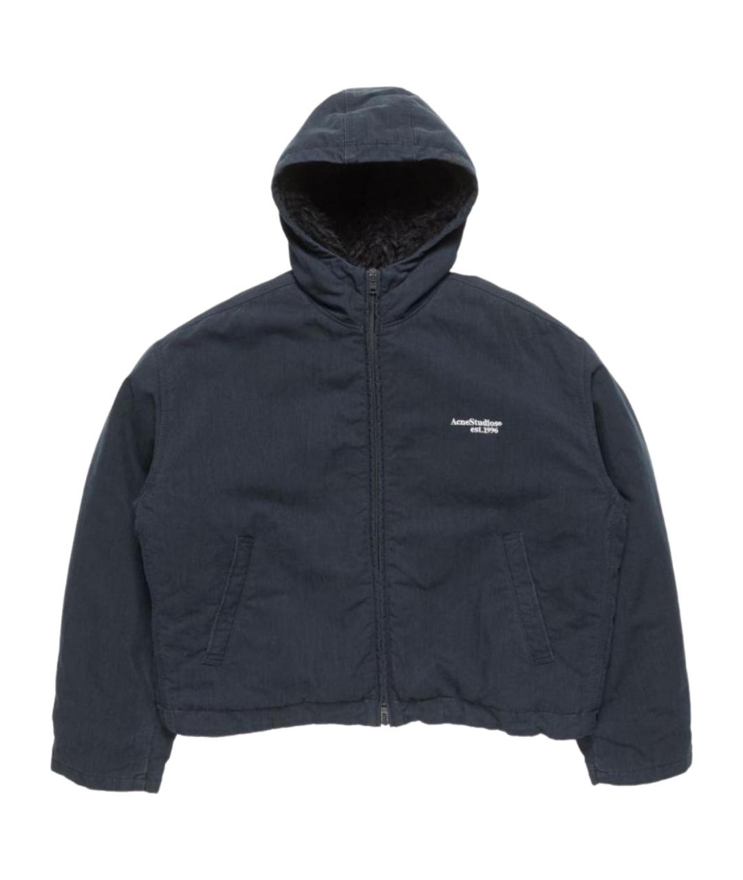 ACNE STUDIOS Темно-синяя куртка, фото 1