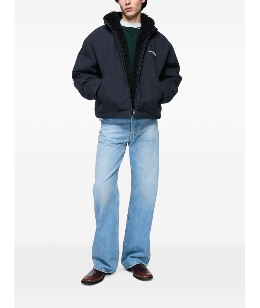 ACNE STUDIOS Темно-синяя куртка, фото 3