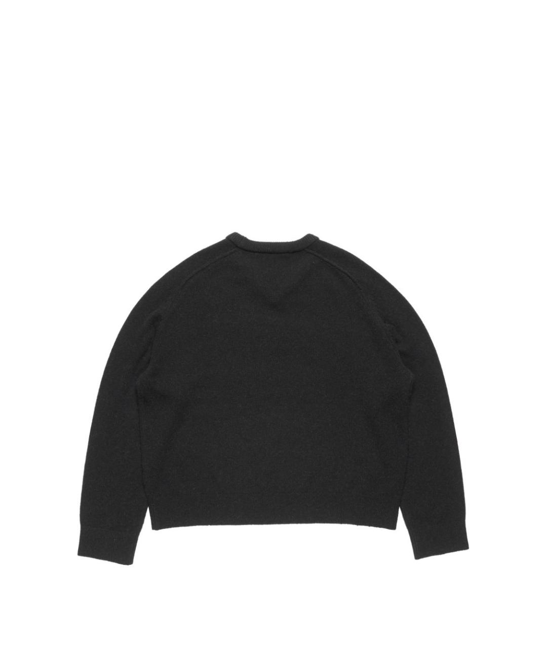 ACNE STUDIOS Черный шерстяной джемпер / свитер, фото 5