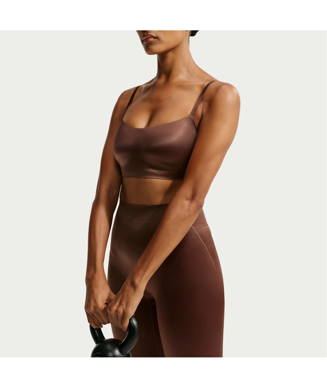 NIKE Коричневый бюстгалтеры, фото 5