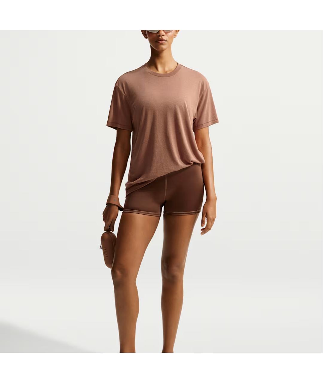 NIKE Коричневая футболка, фото 3