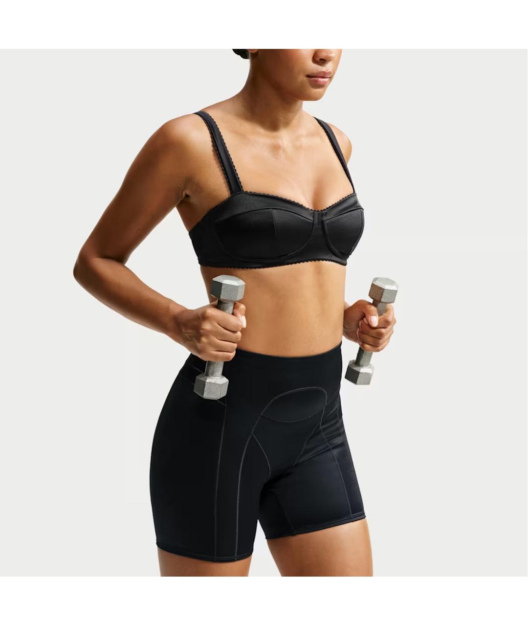 NIKE Черный бюстгалтеры, фото 4