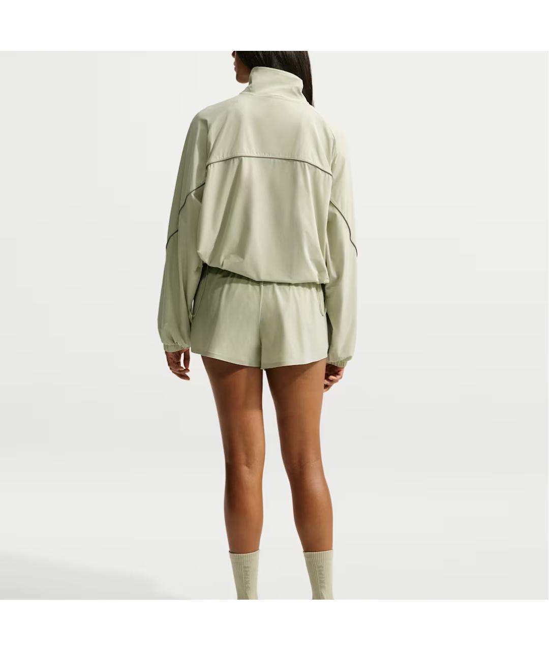 NIKE Салатовая нейлоновая куртка, фото 4