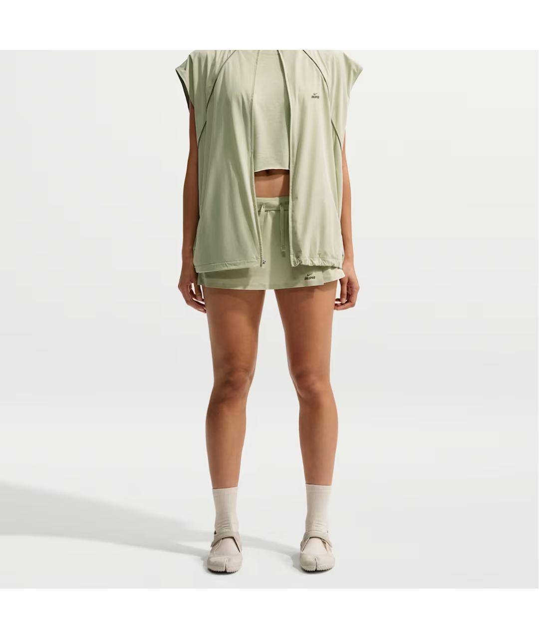 NIKE Салатовая юбка-шорты, фото 3