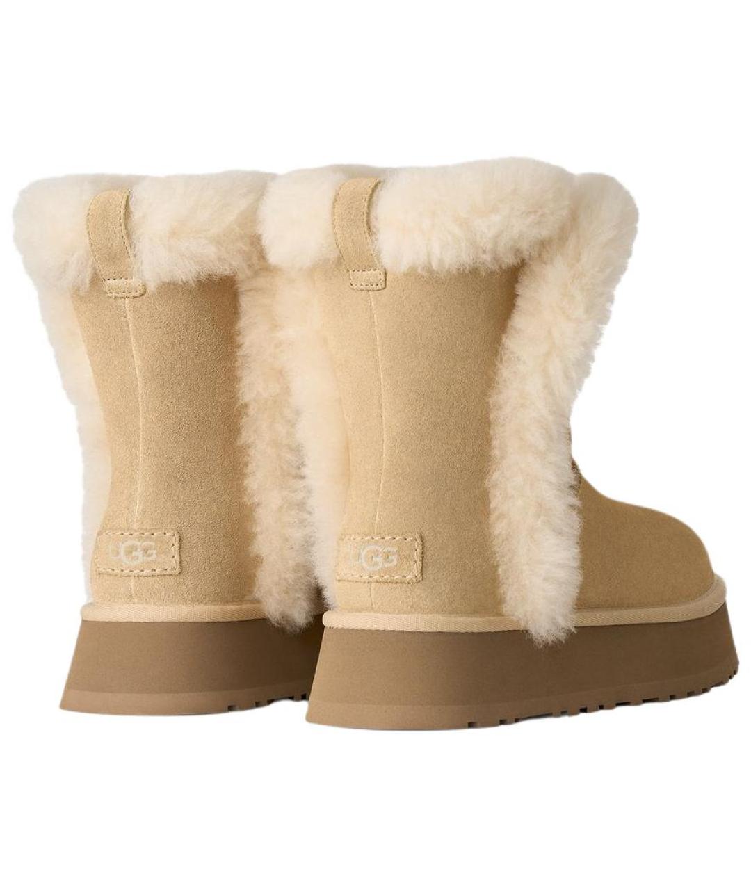 UGG Бежевые ботинки, фото 3