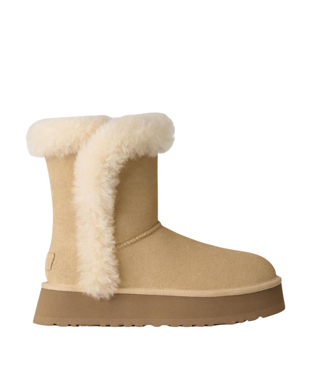 UGG Бежевые ботинки, фото 1