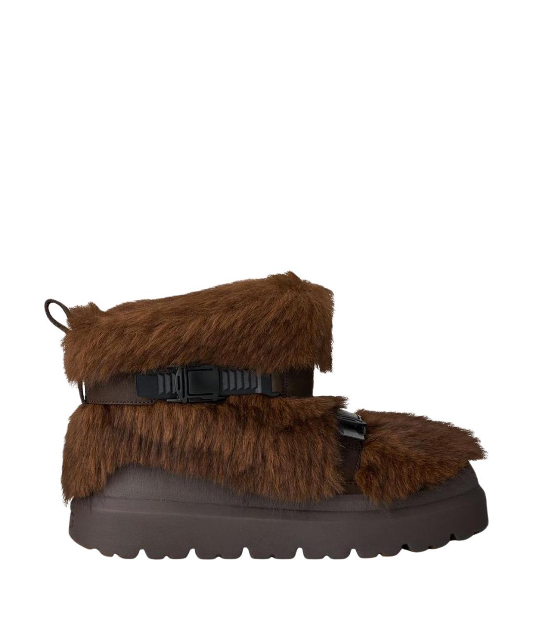 UGG Коричневые высокие ботинки, фото 1