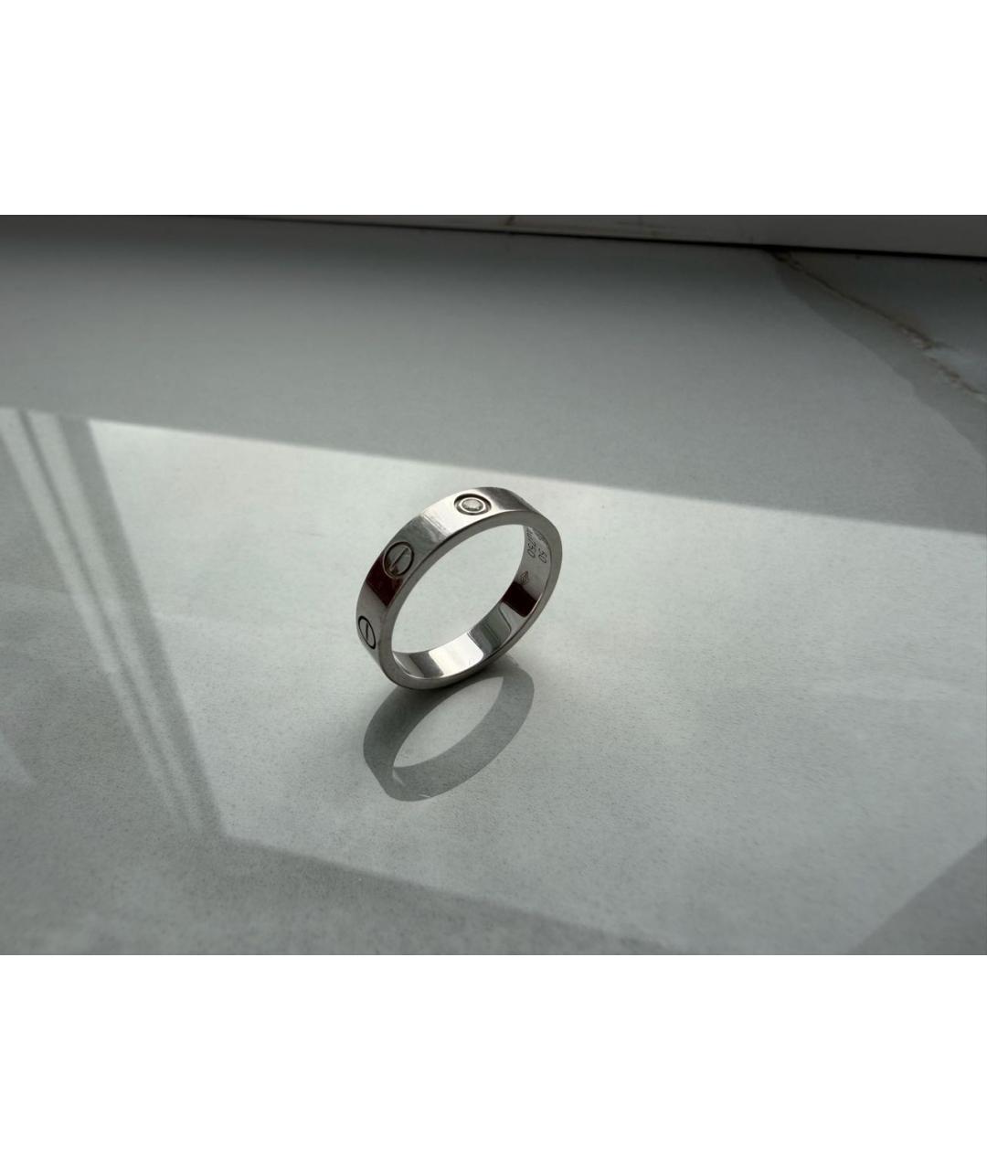 CARTIER Серебряное кольцо из белого золота, фото 7