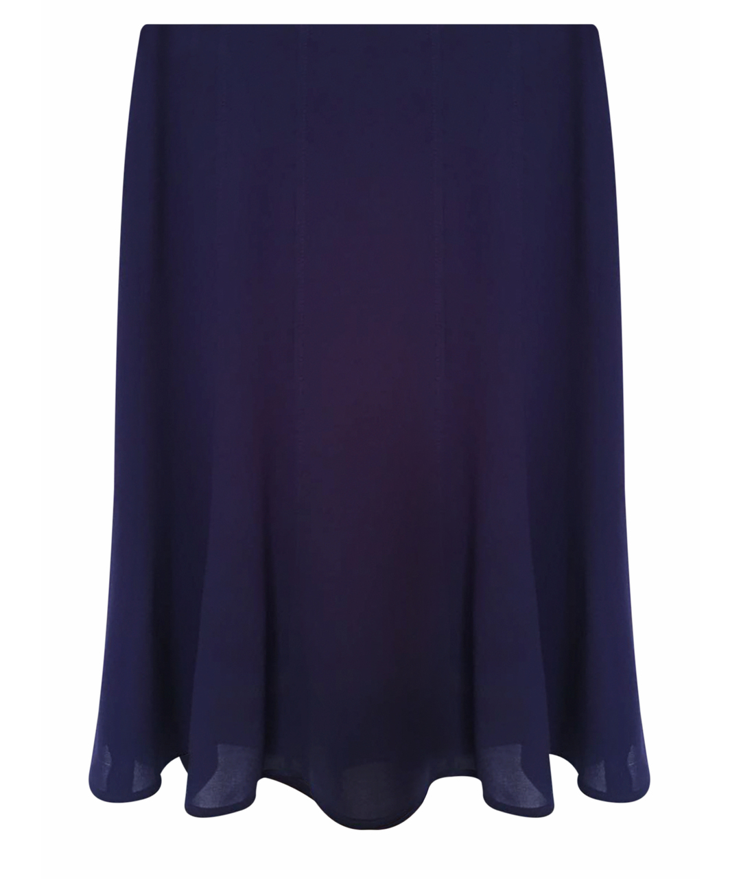 HUGO BOSS Фиолетовая полиэстеровая юбка миди, фото 1