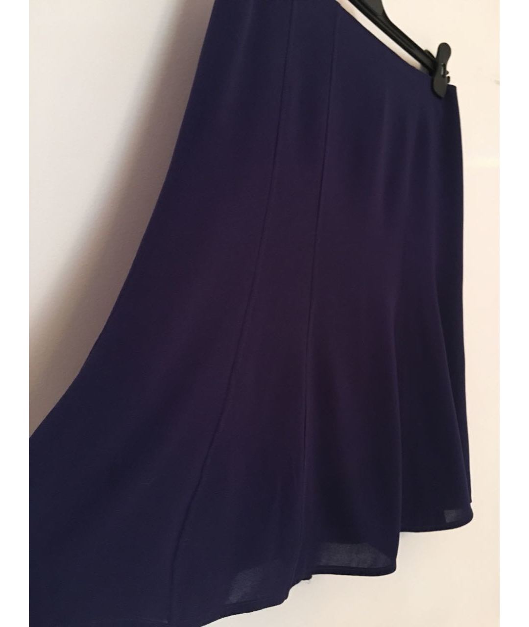 HUGO BOSS Фиолетовая полиэстеровая юбка миди, фото 3