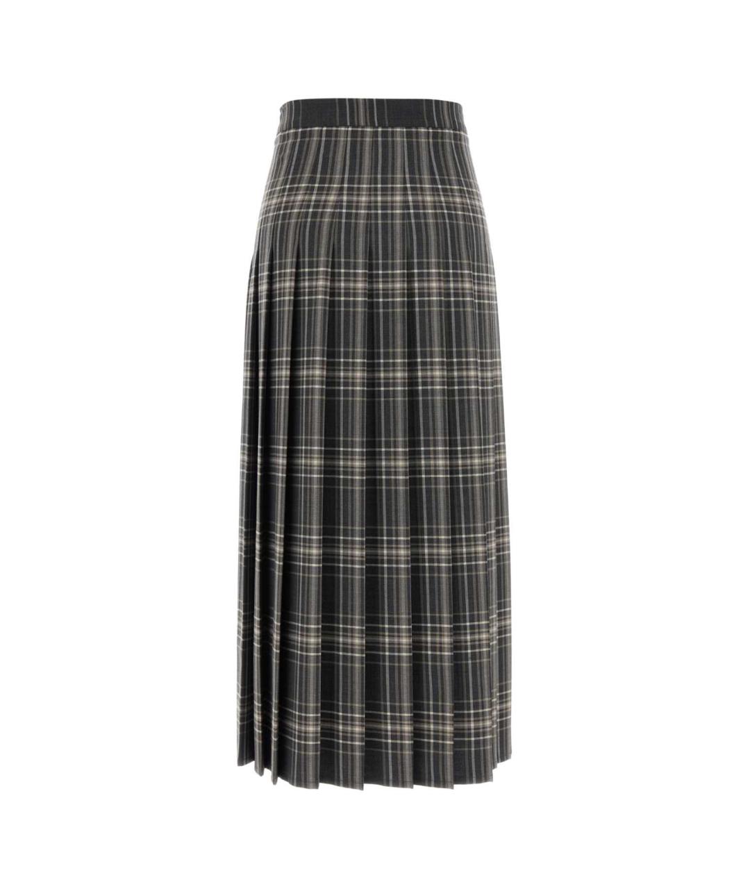 WEEKEND MAX MARA Мульти шерстяная юбка миди, фото 2