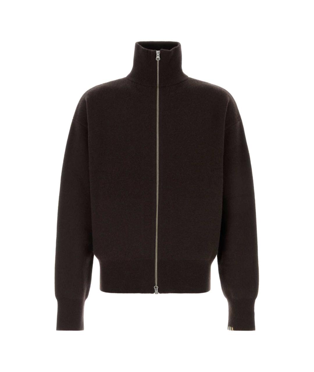 EXTREME CASHMERE Коричневый кашемировый кардиган, фото 3