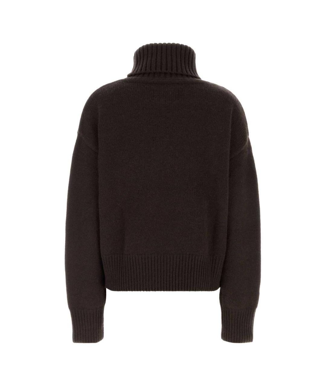 EXTREME CASHMERE Коричневый кашемировый джемпер / свитер, фото 2