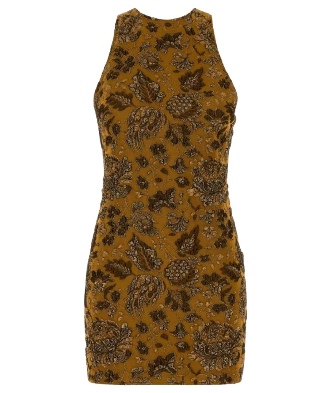 SAINT LAURENT Мульти полиэстеровое вечернее платье, фото 1