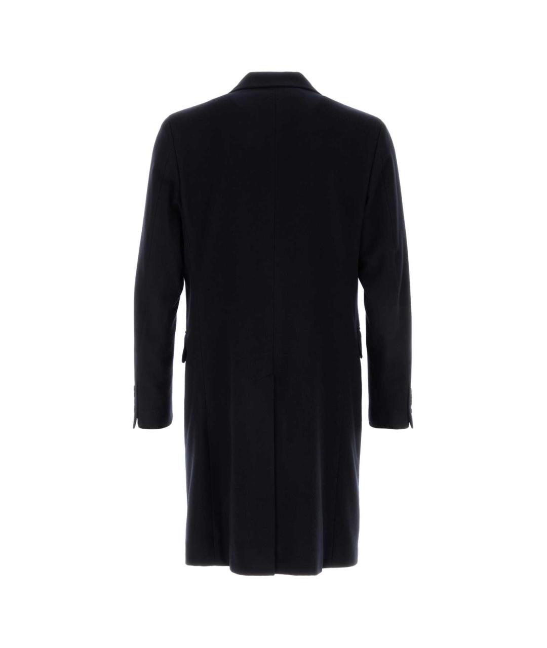 CANALI Синее шерстяное пальто, фото 2