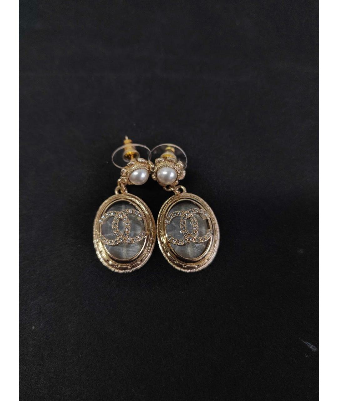 CHANEL Серебряные серьги, фото 2