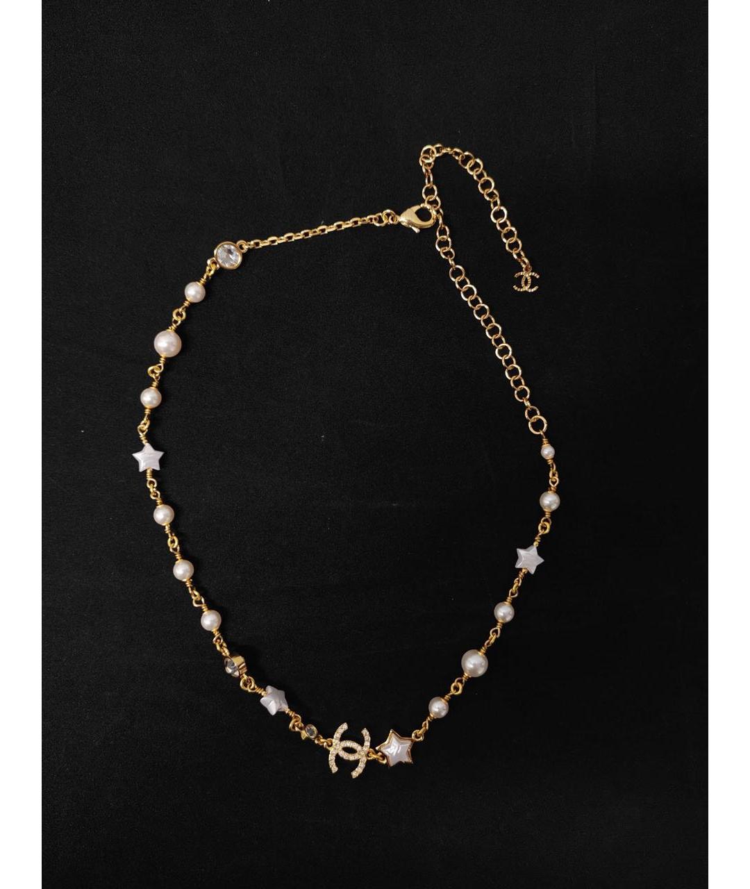 CHANEL Золотое колье, фото 7