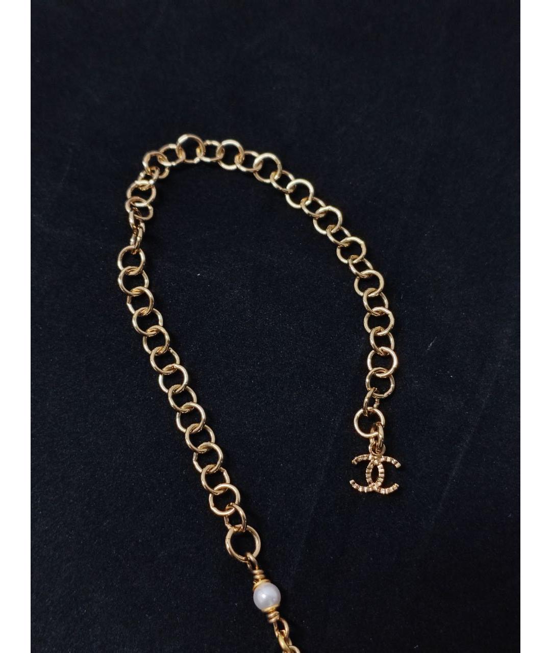 CHANEL Золотое колье, фото 2