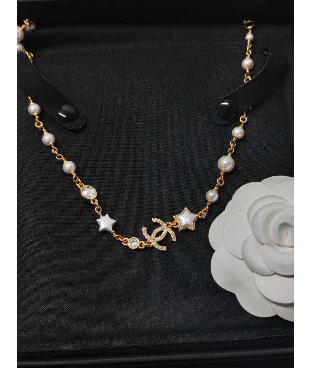 CHANEL Золотое колье, фото 8