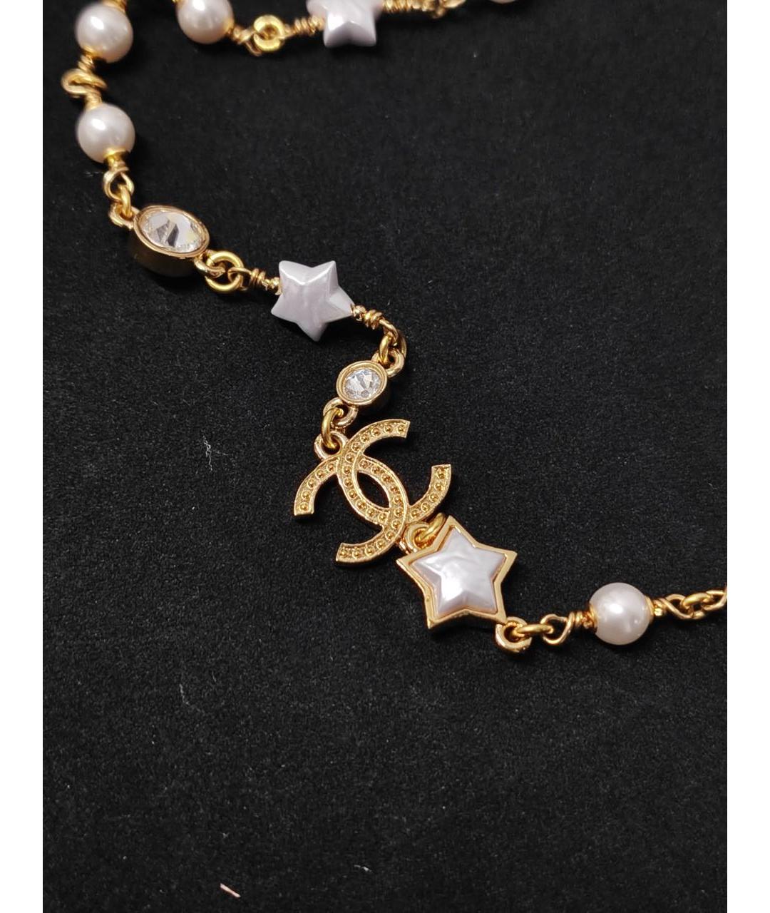 CHANEL Золотое колье, фото 5