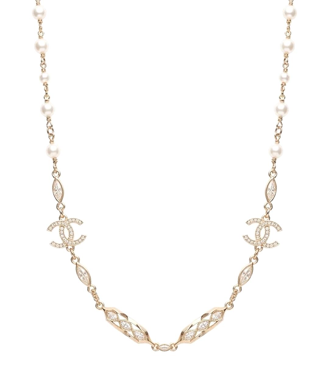 CHANEL Золотое колье, фото 1