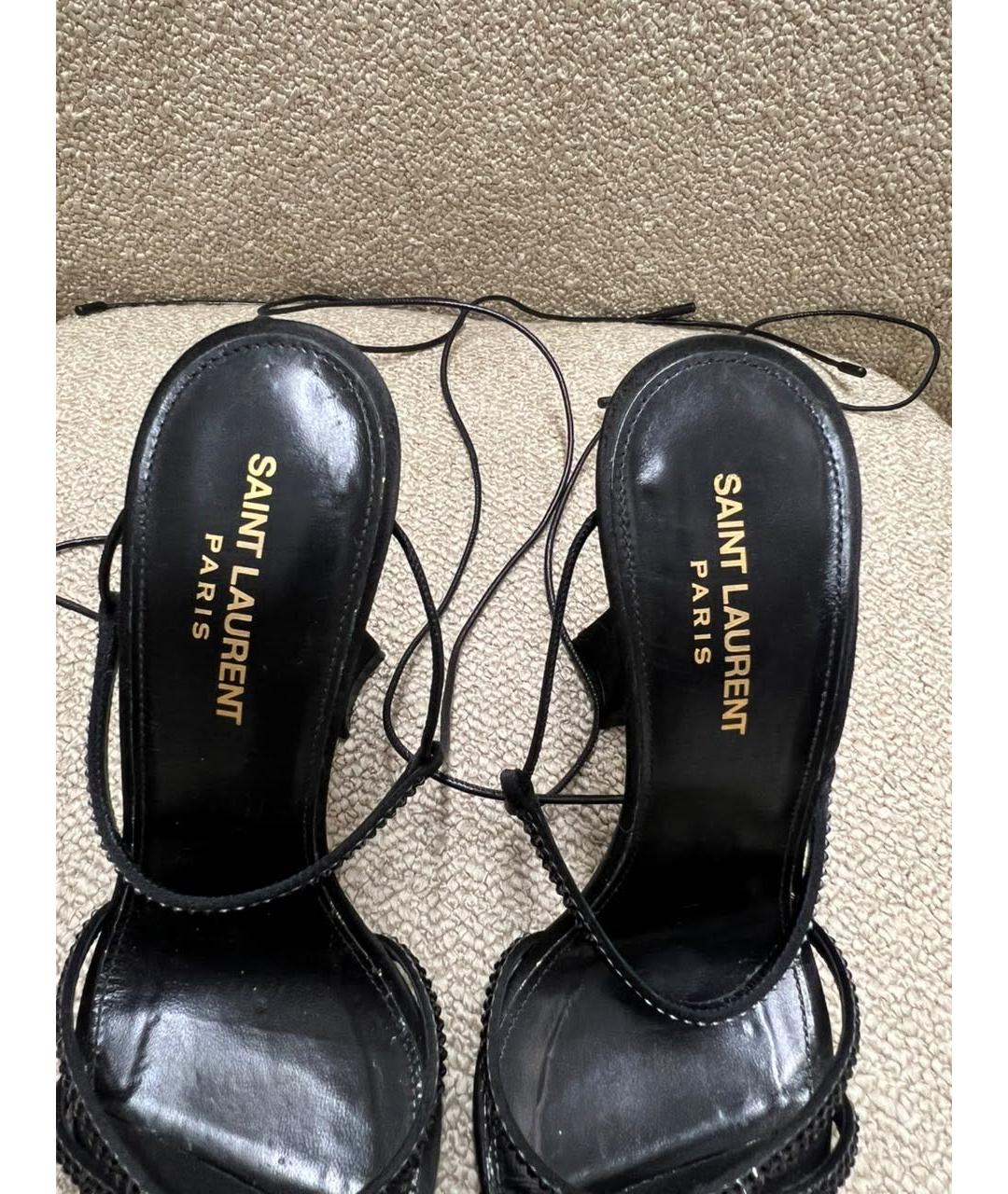 SAINT LAURENT Черные туфли, фото 3