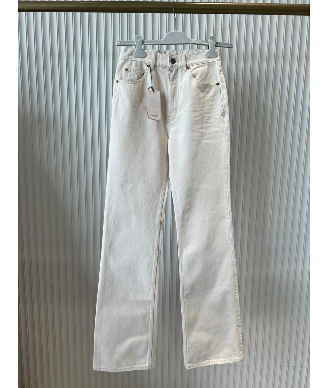SAINT LAURENT Прямые джинсы, фото 9
