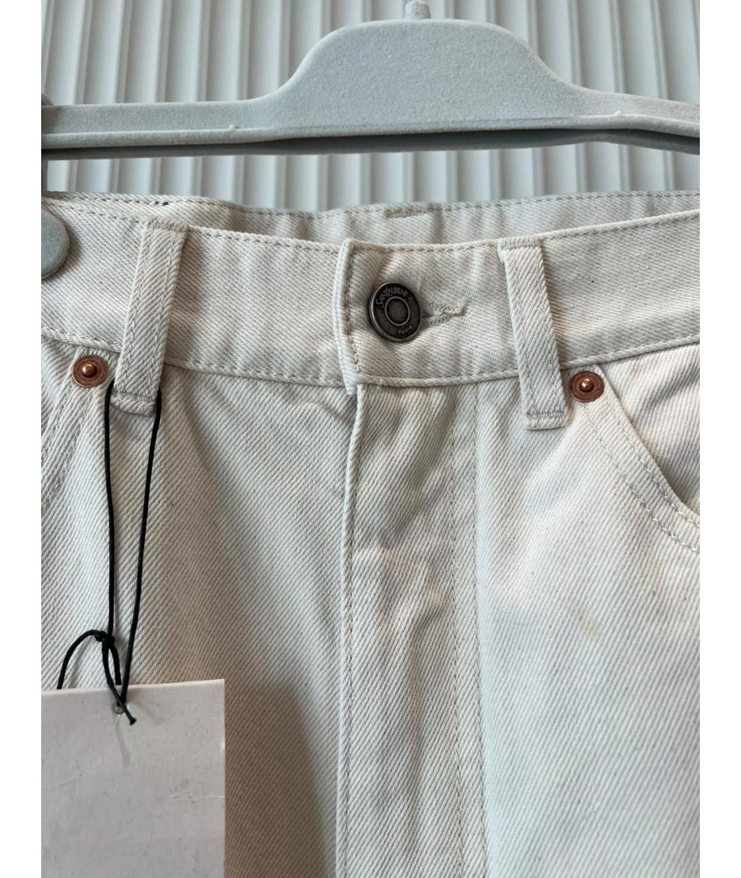 SAINT LAURENT Прямые джинсы, фото 7