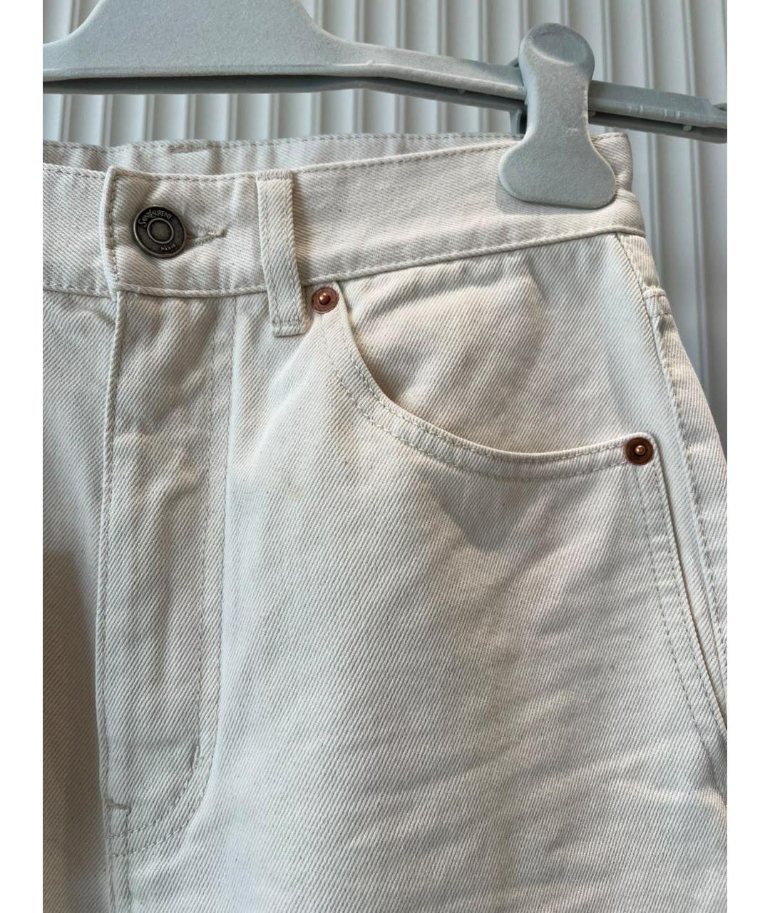 SAINT LAURENT Прямые джинсы, фото 5