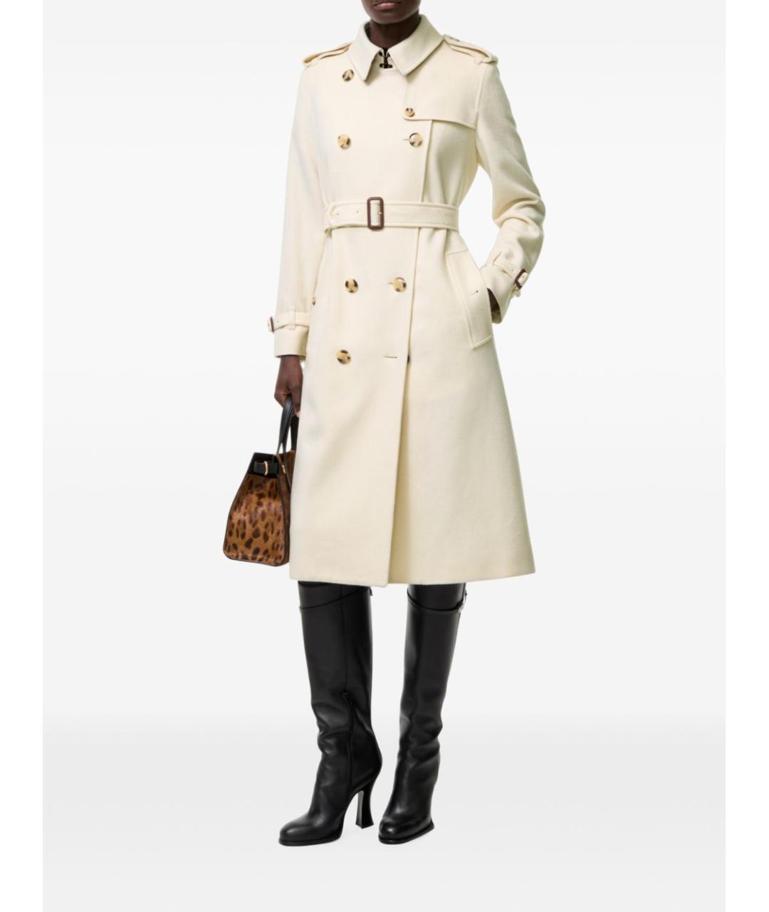 BURBERRY Бежевый тренч/плащ, фото 4