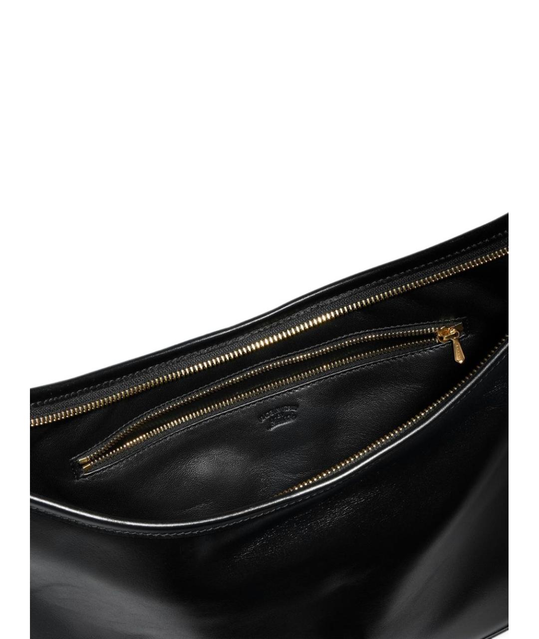 GUCCI Черная кожаная сумка через плечо, фото 4