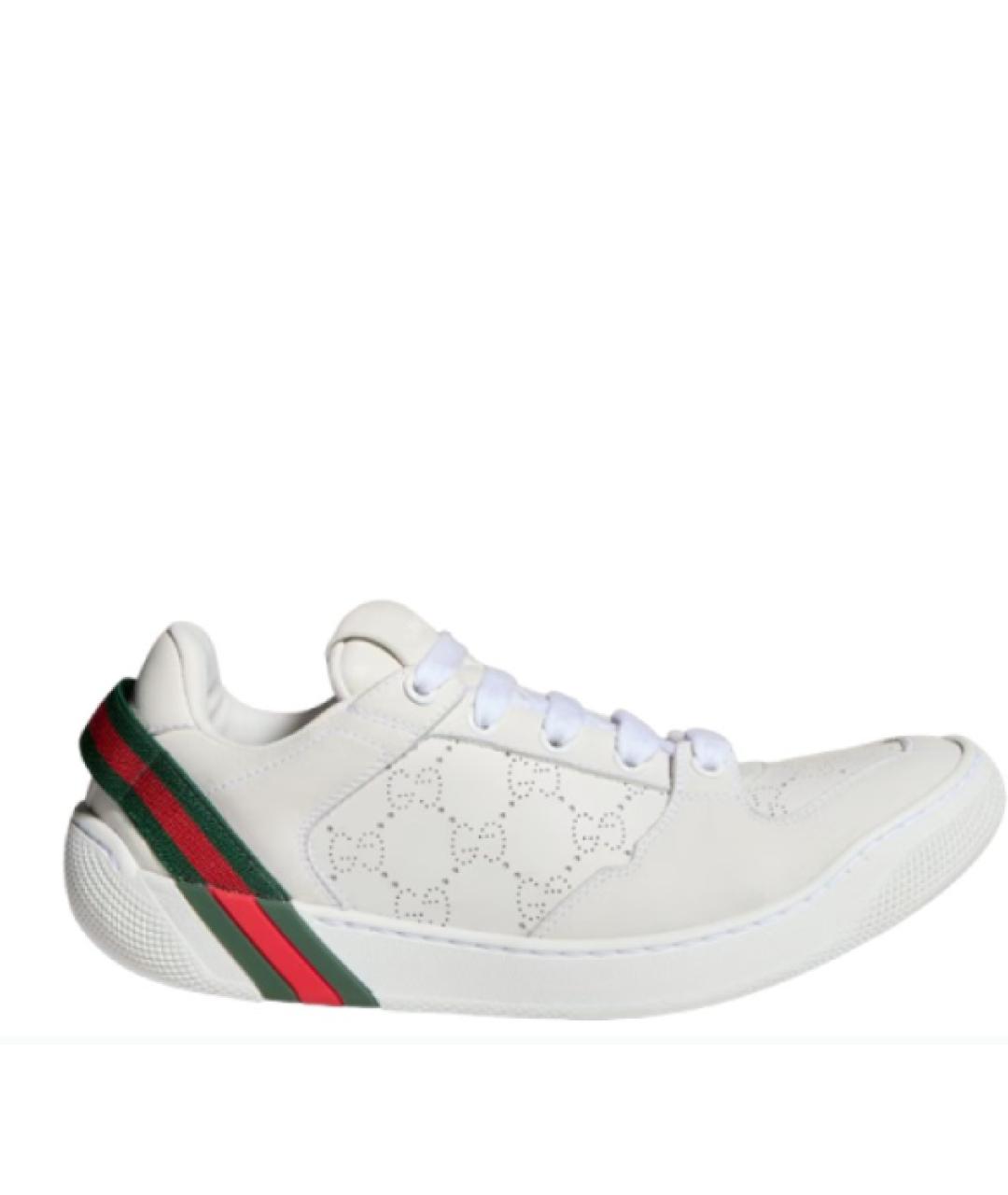 GUCCI Белые кроссовки, фото 3