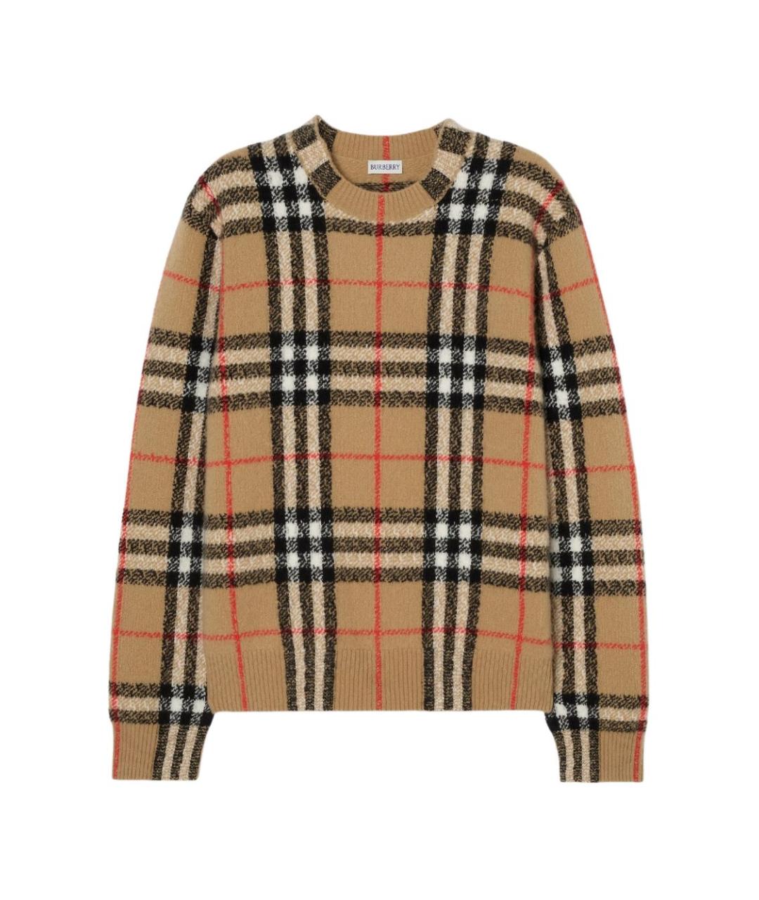 BURBERRY Бежевый джемпер / свитер, фото 1