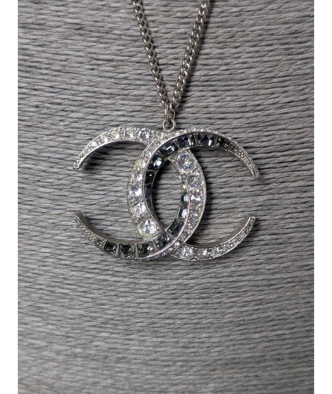 CHANEL Серебряная металлическая подвеска, фото 3