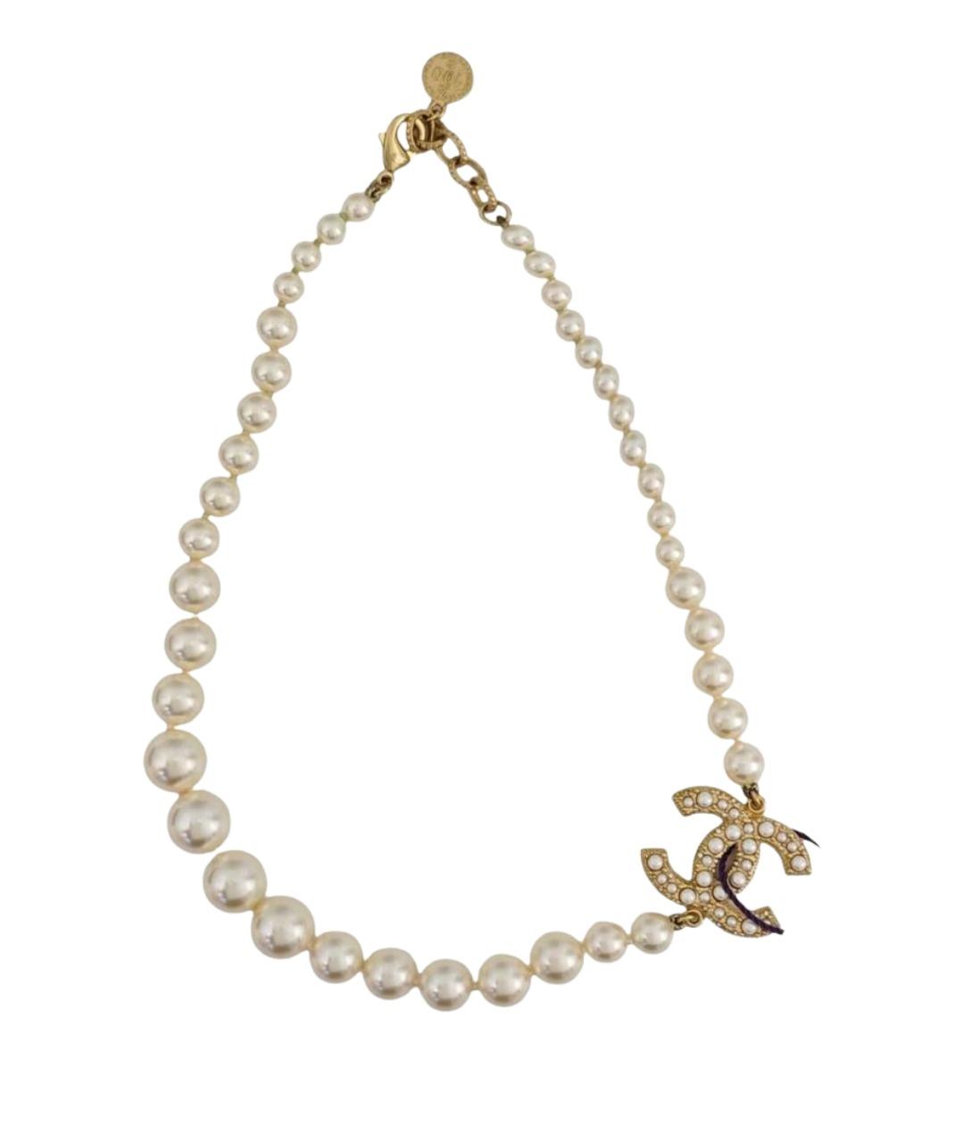 CHANEL Золотое колье, фото 1