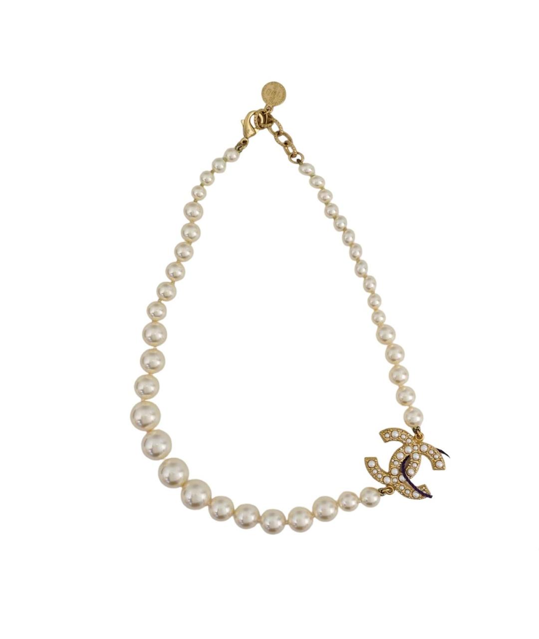 CHANEL Золотое колье, фото 7
