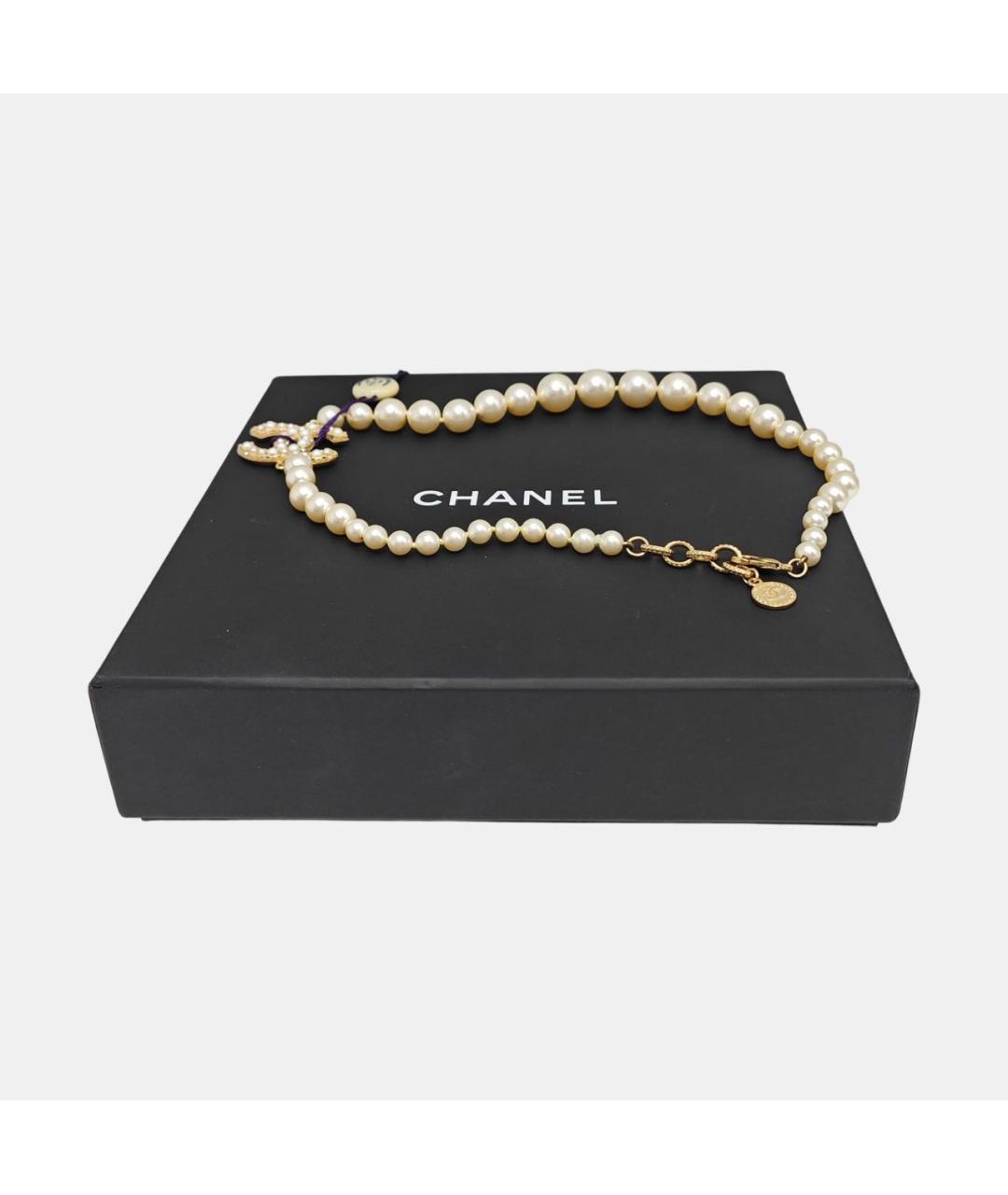 CHANEL Золотое колье, фото 5