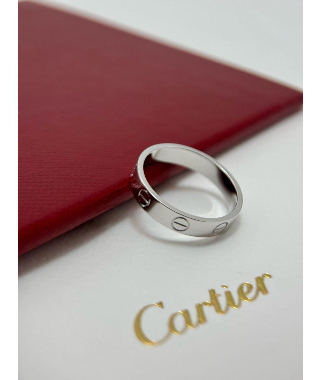 CARTIER Серебряное кольцо из белого золота, фото 5