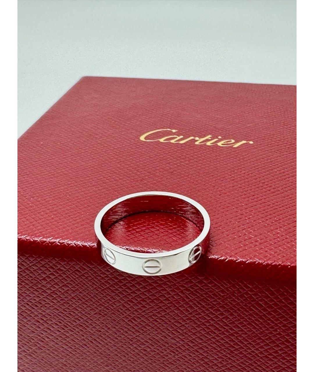 CARTIER Серебряное кольцо из белого золота, фото 3