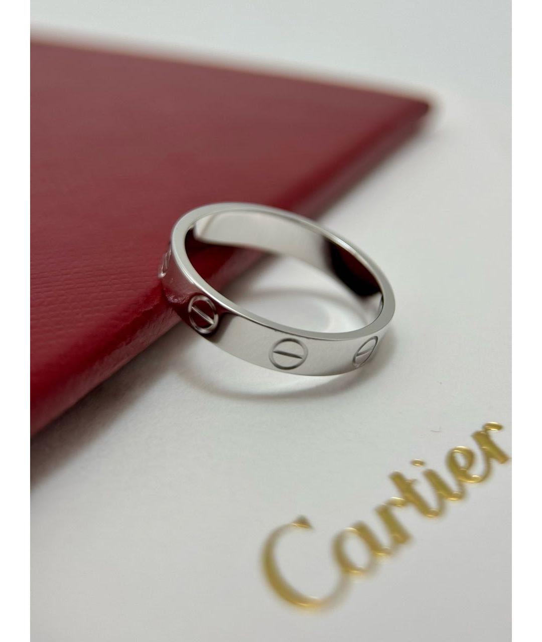 CARTIER Серебряное кольцо из белого золота, фото 6
