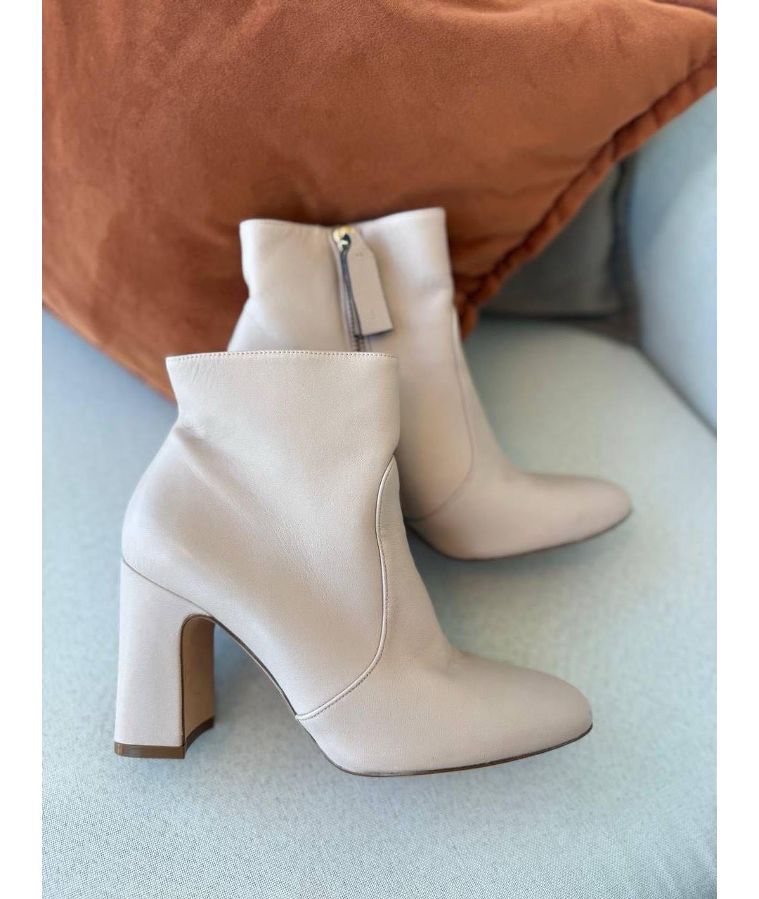 STUART WEITZMAN Белые ботинки, фото 6