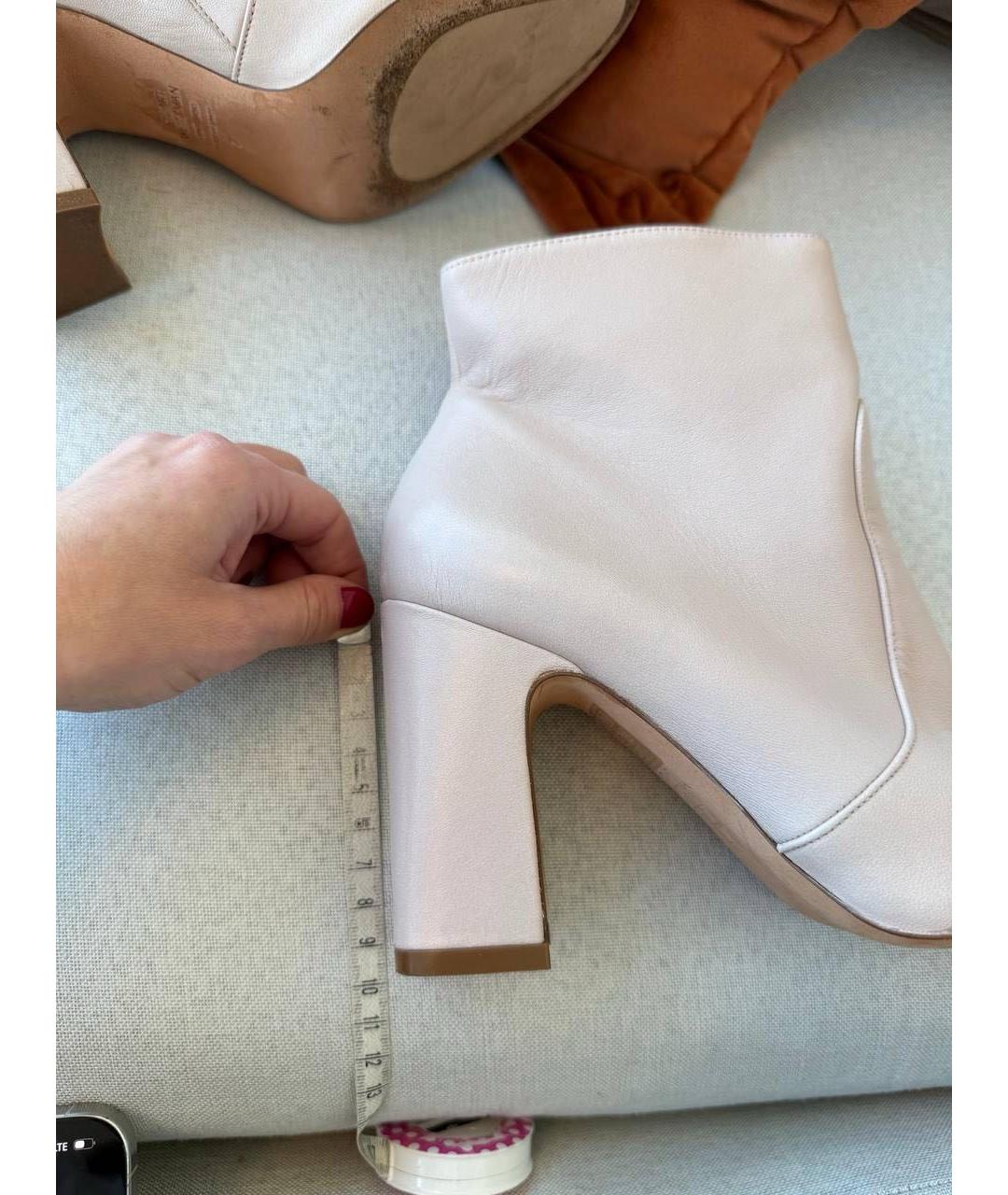 STUART WEITZMAN Белые ботинки, фото 4