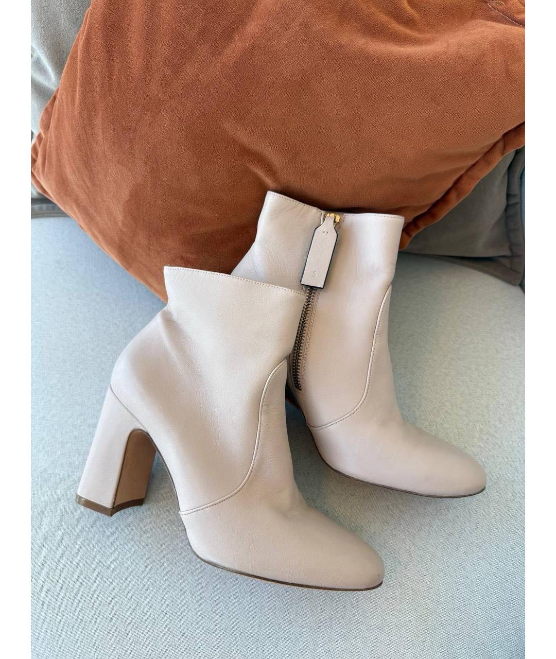 STUART WEITZMAN Белые ботинки, фото 5