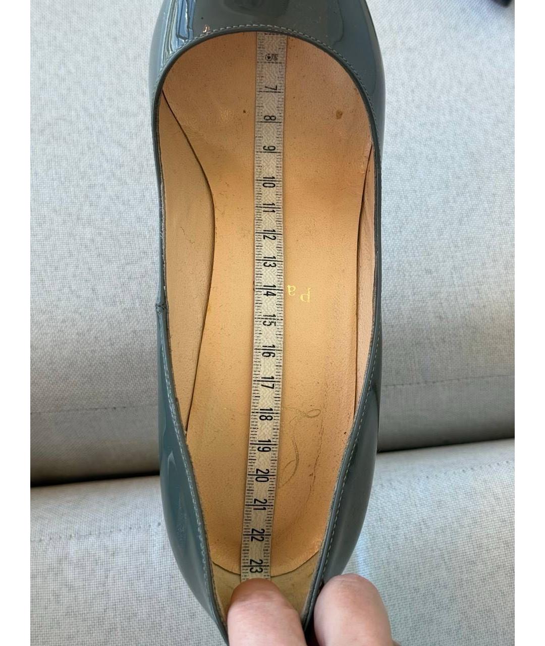 CHRISTIAN LOUBOUTIN Серые туфли, фото 5