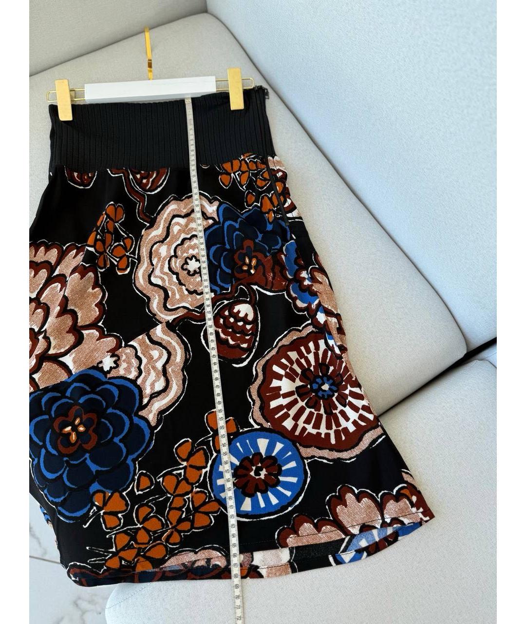 LOUIS VUITTON Мульти юбка миди, фото 5