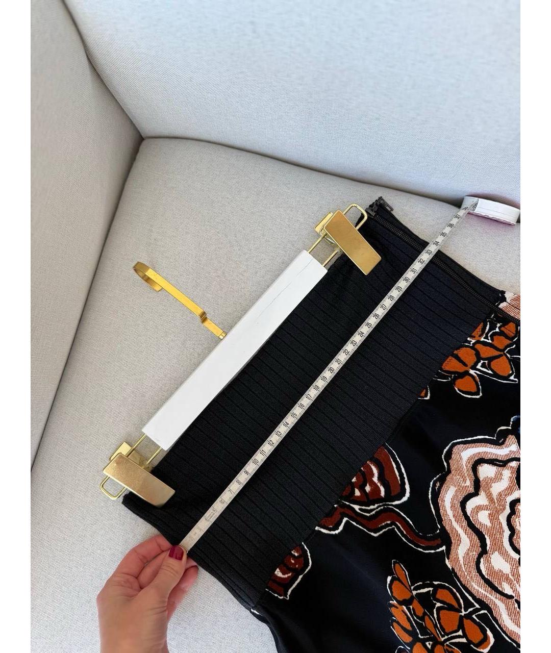LOUIS VUITTON Мульти юбка миди, фото 6