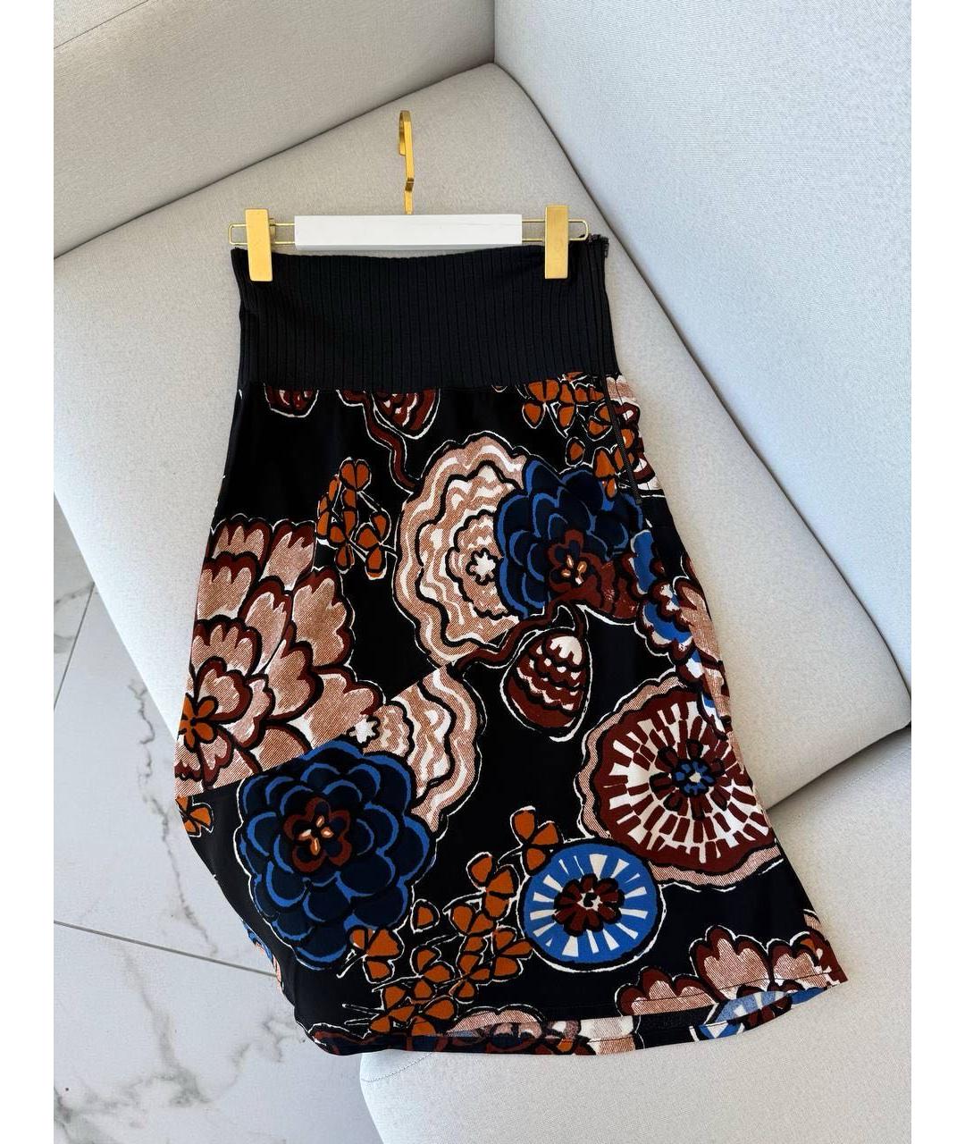 LOUIS VUITTON Мульти юбка миди, фото 2